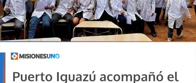 Puerto Iguazú acompañó el inicio del ciclo lectivo con mejoras en una escuela de Altos del Paraná