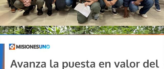 Avanza la puesta en valor del Parque Natural Municipal Luis Honorio Rolón en Iguazú