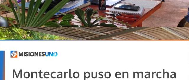 Montecarlo puso en marcha la Escuela de Educación Ambiental en el Jardín Botánico