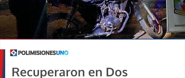 Recuperaron en Dos Hermanas dos motocicletas robadas en Brasil durante operativos sobre la Ruta Provincial 17