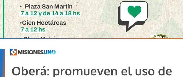 Oberá: promueven el uso de EcoPuntos para fortalecer el reciclaje en la ciudad Oberá: promueven el uso de EcoPuntos para fortalecer el reciclaje en la ciudad