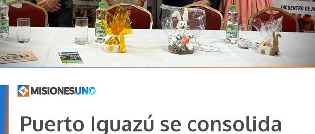 Puerto Iguazú se consolida como vidriera turística con la presentación de la propuesta de Semana Santa de Alem