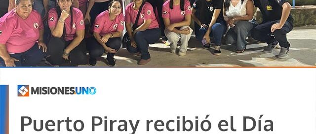 Puerto Piray recibió el Día Internacional de la Mujer con un encuentro comunitario en el Corsódromo Municipal