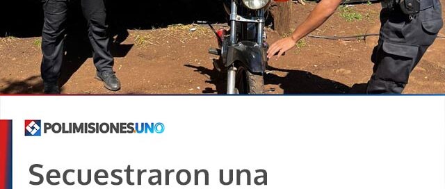 Secuestraron una motocicleta que provocaba explosiones y ruidos molestos en Villa Bonita Secuestraron una motocicleta que provocaba explosiones y ruidos molestos en Villa Bonita