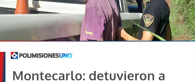 Montecarlo: detuvieron a “Lagrimita” tras un robo y recuperaron los elementos sustraídos