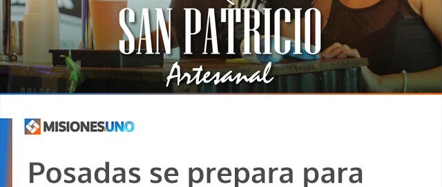 Posadas se prepara para celebrar San Patricio Artesanal en La Cascada