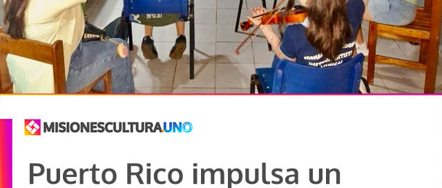 Puerto Rico impulsa un taller municipal de violín abierto a toda la comunidad