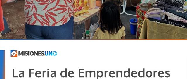 La Feria de Emprendedores de San Ignacio reunió a productores locales y vecinos en una jornada de intercambio y promoción