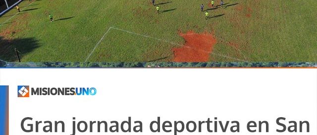 Gran jornada deportiva en San Ignacio con la segunda fecha de la Liguilla Municipal