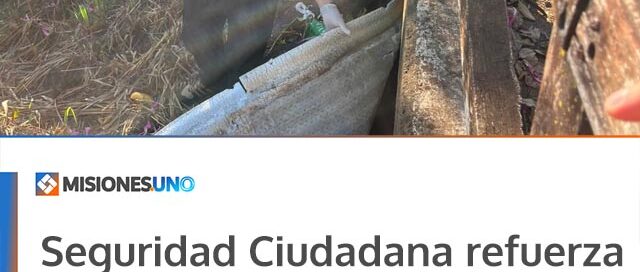 Seguridad Ciudadana refuerza controles y articula acciones para el cumplimiento de la Ordenanza 34/25 en Puerto Iguazú