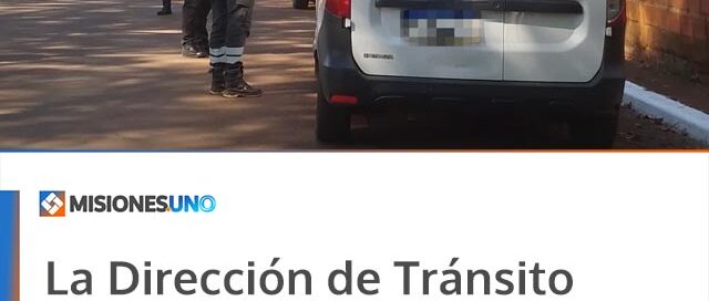 La Dirección de Tránsito intensifica controles para reforzar la seguridad vial en Puerto Iguazú