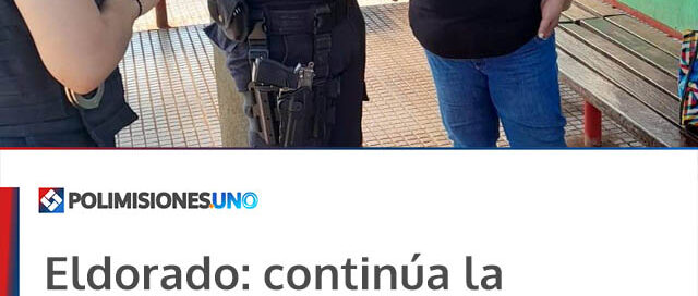 Eldorado: continúa la búsqueda de Bernabet Alcides Acosta, desaparecido desde febrero