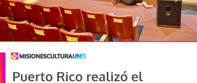 Puerto Rico realizó el mantenimiento integral del Cine Teatro Municipal San Martín