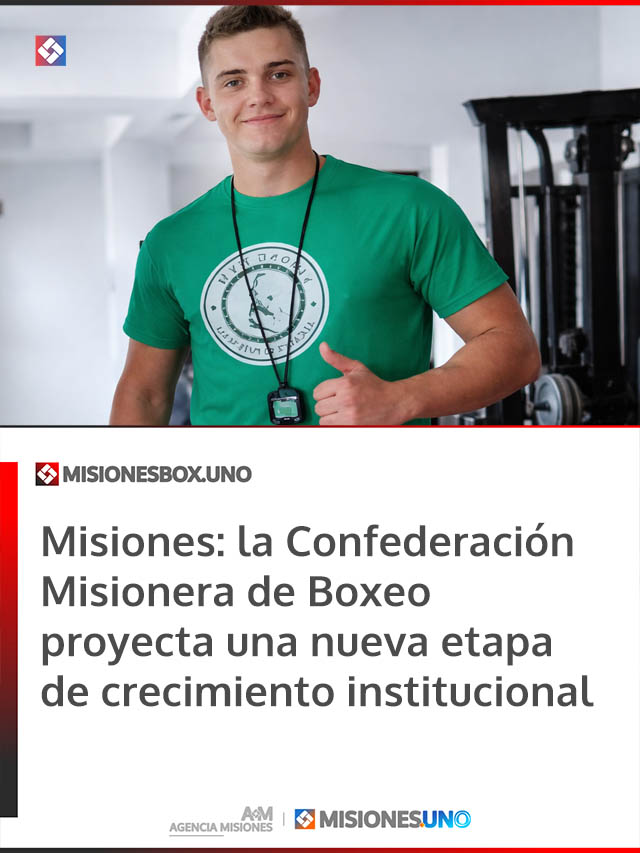 Misiones: la Confederación Misionera de Boxeo proyecta una nueva etapa de crecimiento institucional