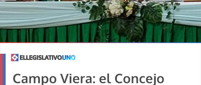 Campo Viera: el Concejo Deliberante inauguró el período de Sesiones Ordinarias 2026