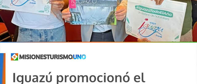 Iguazú promocionó el destino en el ECTU Buenos Aires 2026 y fortaleció su presencia en el mercado nacional