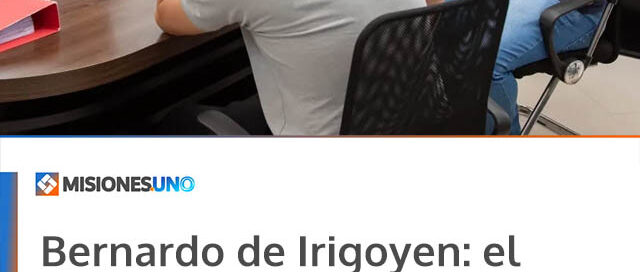 Bernardo de Irigoyen: el intendente se reunió con autoridades de la EFA para avanzar en proyectos comunitarios