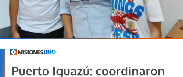 Puerto Iguazú: coordinaron acciones para fortalecer las políticas destinadas a la juventud