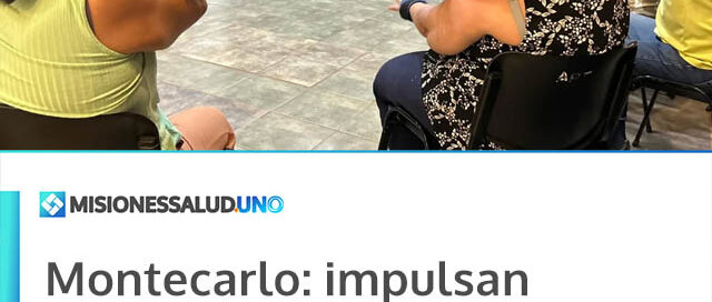 Montecarlo: impulsan un espacio de bienestar integral para adultos mayores en la Casa de la Cultura