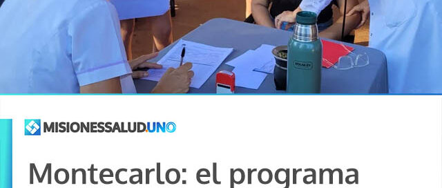 Montecarlo: el programa “Más Salud en tu Barrio” continúa acercando servicios a los vecinos