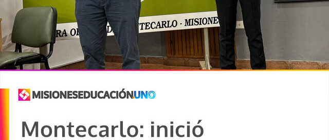 Montecarlo: inició la Tecnicatura en Comunicación Multimedial Digital del IMES