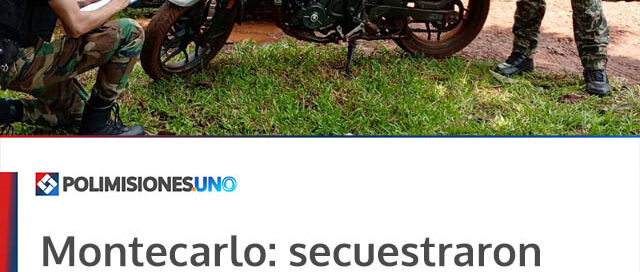 Montecarlo: secuestraron una moto robada en Buenos Aires durante un operativo en zona rural