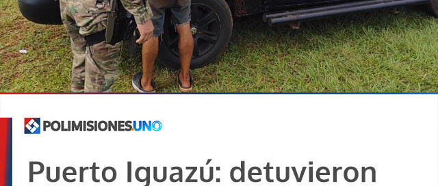 Puerto Iguazú: detuvieron a dos hombres tras ser captados por cámaras cometiendo robos