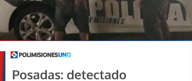 Posadas: detectado por cámaras mientras merodeaba viviendas, fue detenido en la zona céntrica