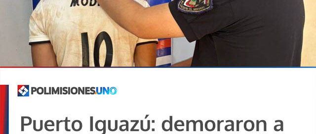 Puerto Iguazú: demoraron a tres jóvenes por el robo de un celular en Fortín Mbororé