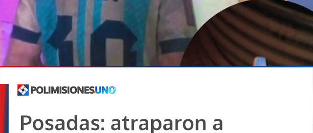 Posadas: atraparon a un robacables cuando intentaba sustraer el tendido eléctrico de un predio industrial