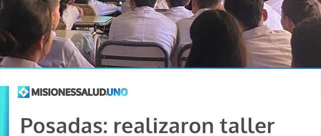 Posadas: realizaron taller de prevención sobre tabaco y vapeo en una escuela primaria