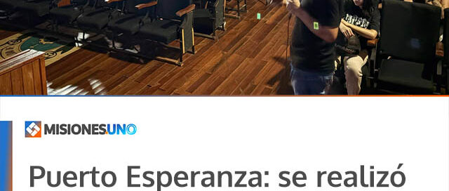 Puerto Esperanza: se realizó un nuevo curso de seguridad vial para obtener el carnet de conducir