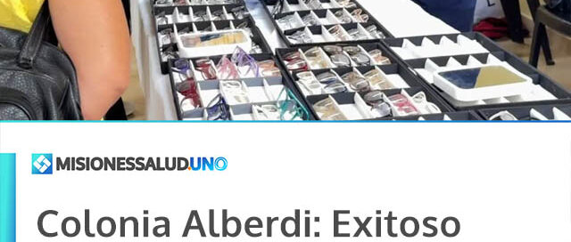 Colonia Alberdi: Exitoso operativo visual benefició a más de 90 vecinos