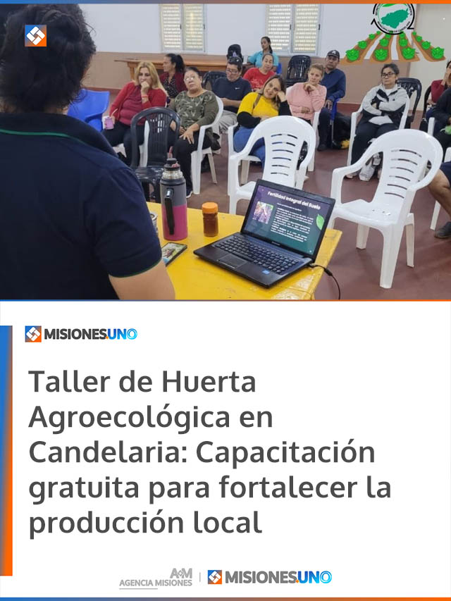 Taller de Huerta Agroecológica en Candelaria: Capacitación gratuita para fortalecer la producción local y el ambiente