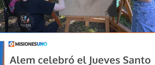 Alem celebró el Jueves Santo con una jornada colmada de tradición y actividades en el Parque Temático