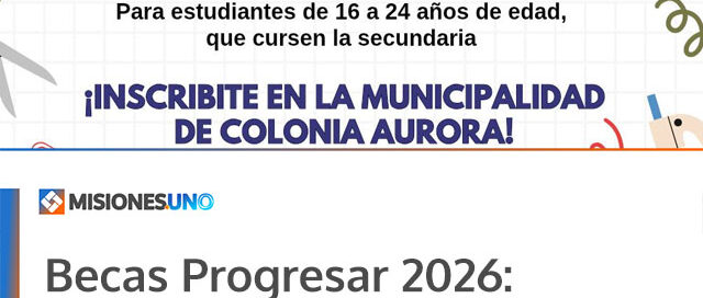 Becas Progresar 2026: continúa abierta la inscripción con distintas líneas y plazos establecidos