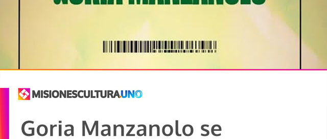 Goria Manzanolo se presenta en Posadas antes de un parate junto a Sabandijas