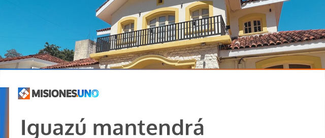 Iguazú mantendrá únicamente guardia permanente con atención de emergencias las 24 horas