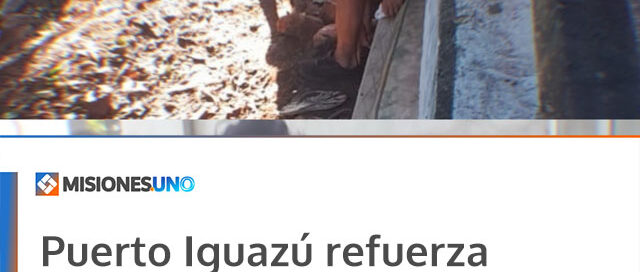 Puerto Iguazú refuerza controles para garantizar el uso adecuado del espacio público