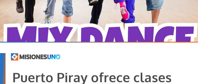 Puerto Piray ofrece clases de Mix Dance abiertas a la comunidad en la Villa Olímpica