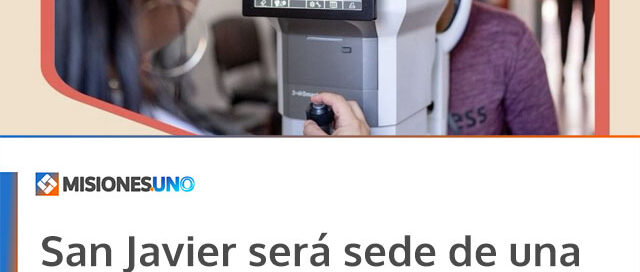 San Javier será sede de una nueva jornada del programa Mirar Mejor con atención oftalmológica gratuita
