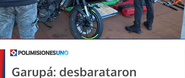 Garupá: desbarataron puntos de narcomenudeo y aguantaderos de objetos robados tras allanamientos simultáneos