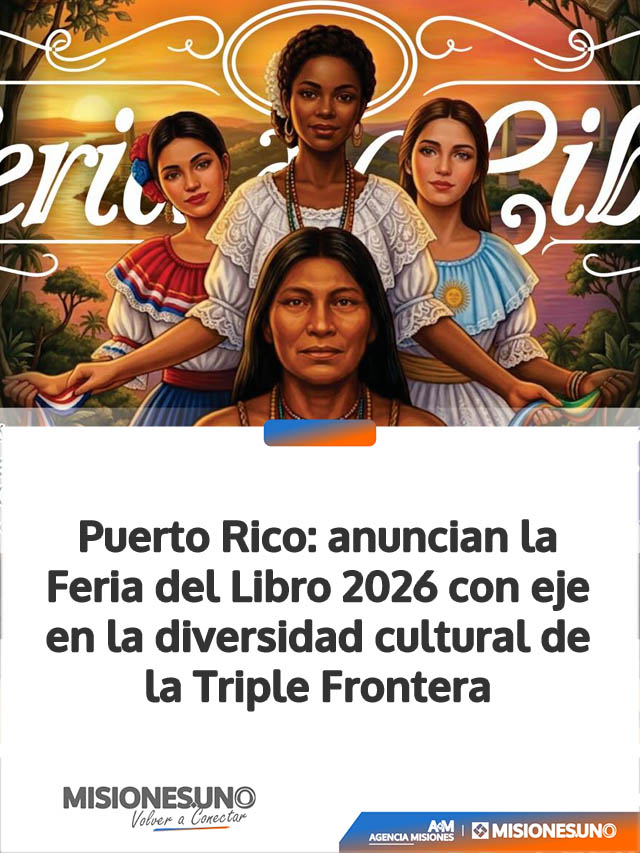 Puerto Rico: anuncian la Feria del Libro 2026 con eje en la diversidad cultural de la Triple Frontera
