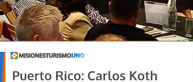 Puerto Rico: Carlos Koth participó del Consejo Provincial de Turismo en San Ignacio