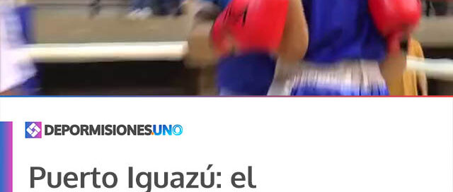 Puerto Iguazú: el Polideportivo Daniel Pinoff será sede de una gran noche de boxeo