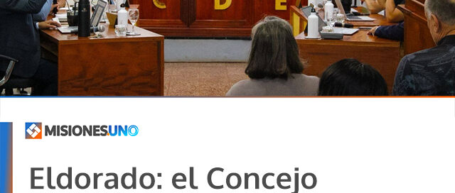 Eldorado: el Concejo Deliberante realizó la sexta sesión ordinaria del período 2026