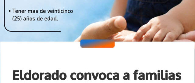 Eldorado convoca a familias de acogida para fortalecer el cuidado de niños y adolescentes