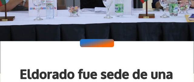 Eldorado fue sede de una jornada de actualización de catastros municipales