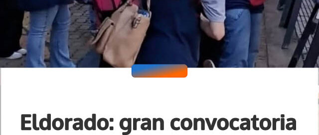Eldorado: gran convocatoria en la muestra de arte itinerante por el Día del Libro