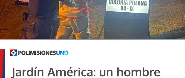 Jardín América: un hombre quedó internado con lesiones graves tras una riña y hay un detenido